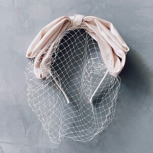 Kristin Ess Hair Ivory The Veil Headband